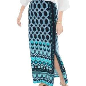 Chico’s Printed Maxi Skirt